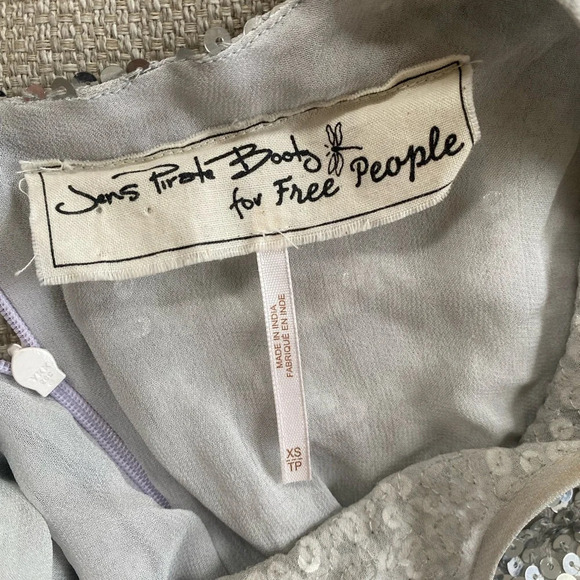 Jen’s Pirate Booty Dress Women’s XS Water Sequin Mini For Free People Ombré - Picture 6 of 10